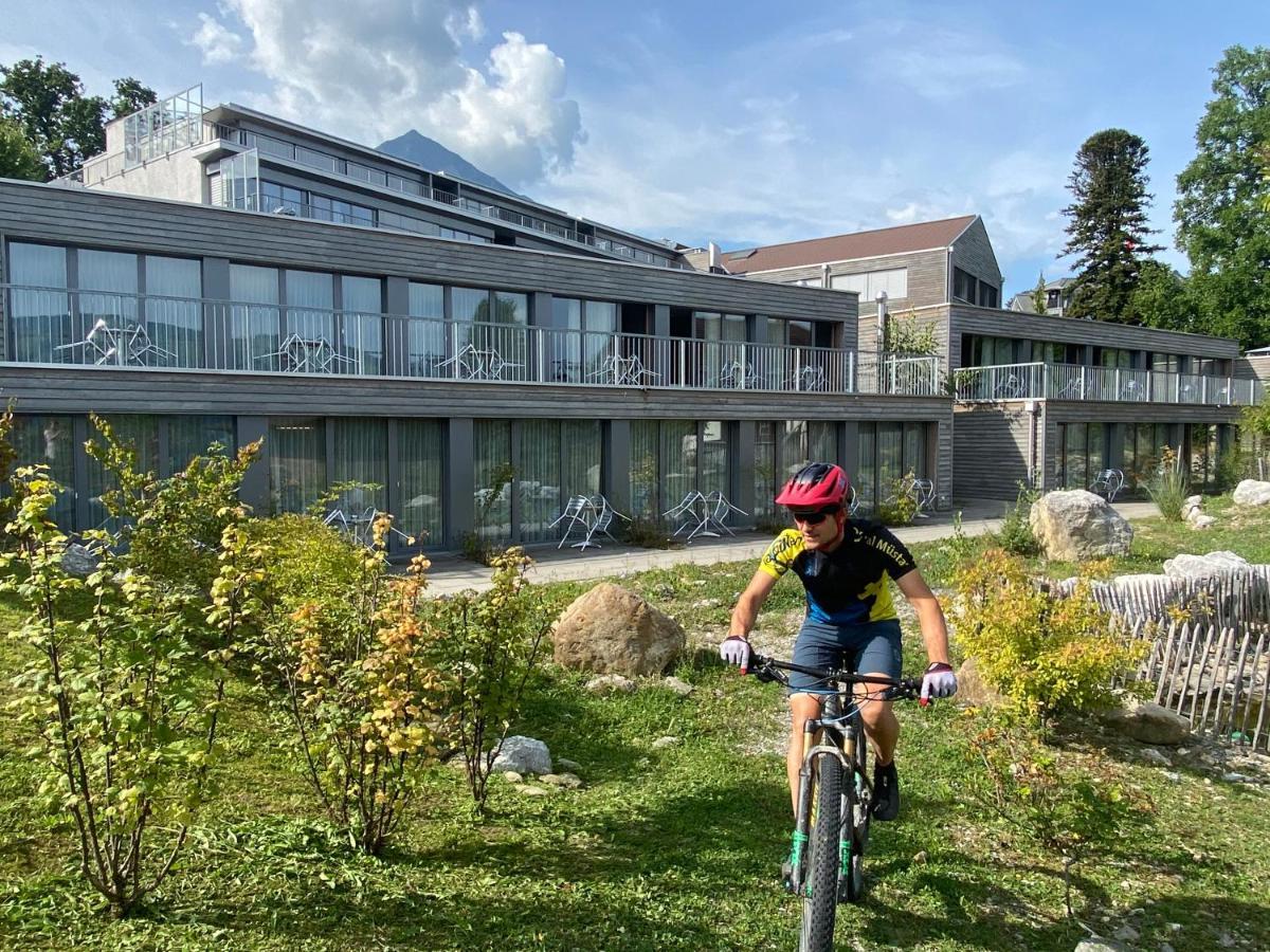 Hotel Seaside Spiez Exterior foto