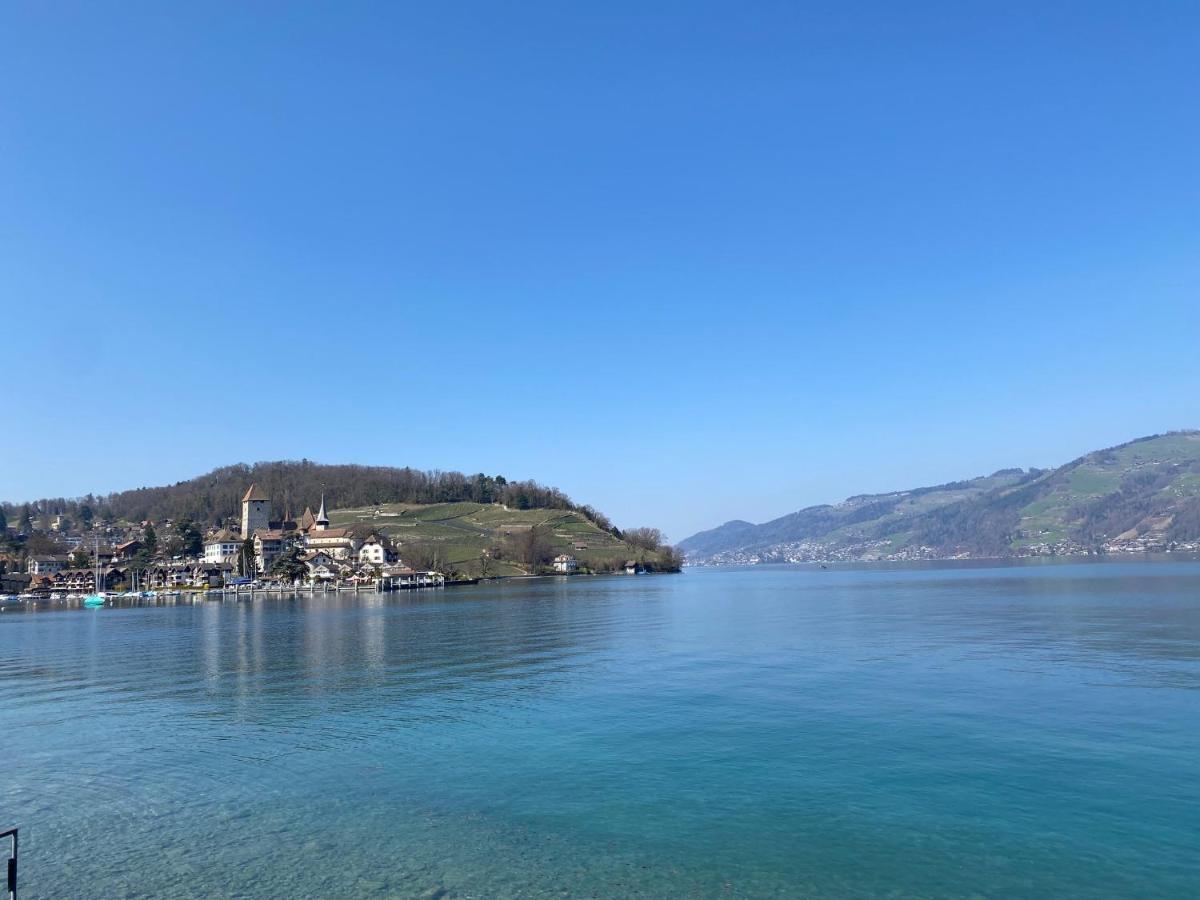 Hotel Seaside Spiez Exterior foto