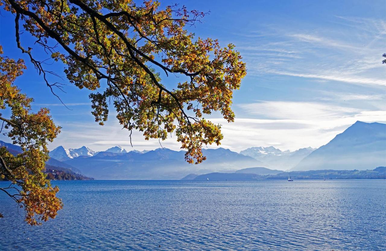Hotel Seaside Spiez Exterior foto